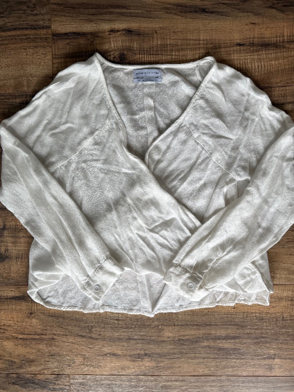 Urban Outfitters Faux Wrap Blouse